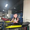 Rush Wave Raptor ADV 3 Rush Wave Raptor ADV jet surfboard factory quality check