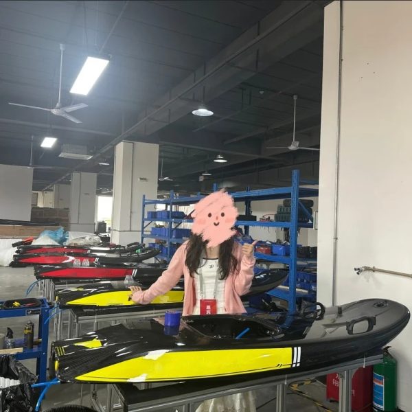 Rush Wave Raptor ADV 3 Rush Wave Raptor ADV jet surfboard factory quality check